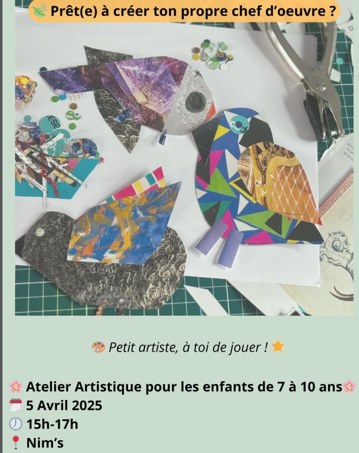 Les petits artistes sont à l’honneur chez Nim’s !